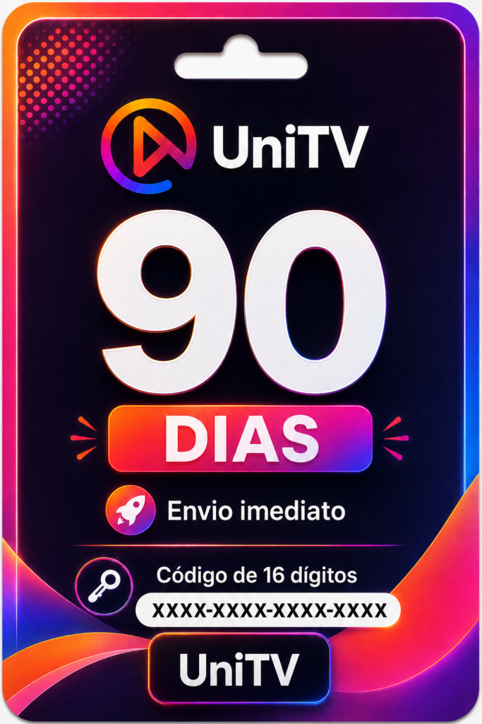 Recarga Unitv 90 Dias